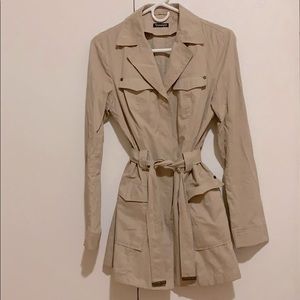 Tahari trench style jacket